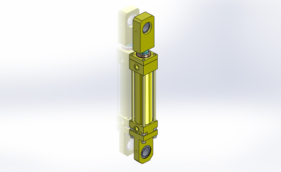 A0002797-连杆液压缸 (DANIELI) (水箱盖) 63x45x240 毫米